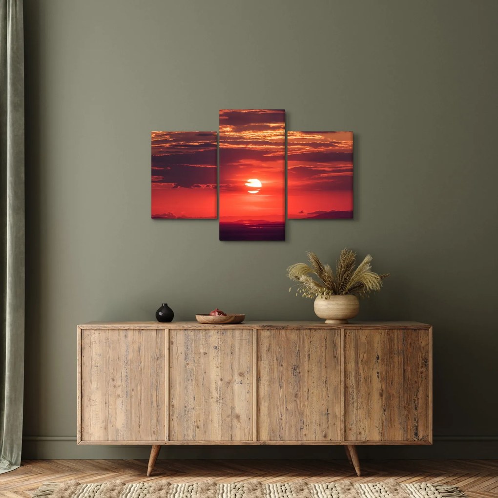 Színes nap képe (90x60 cm)