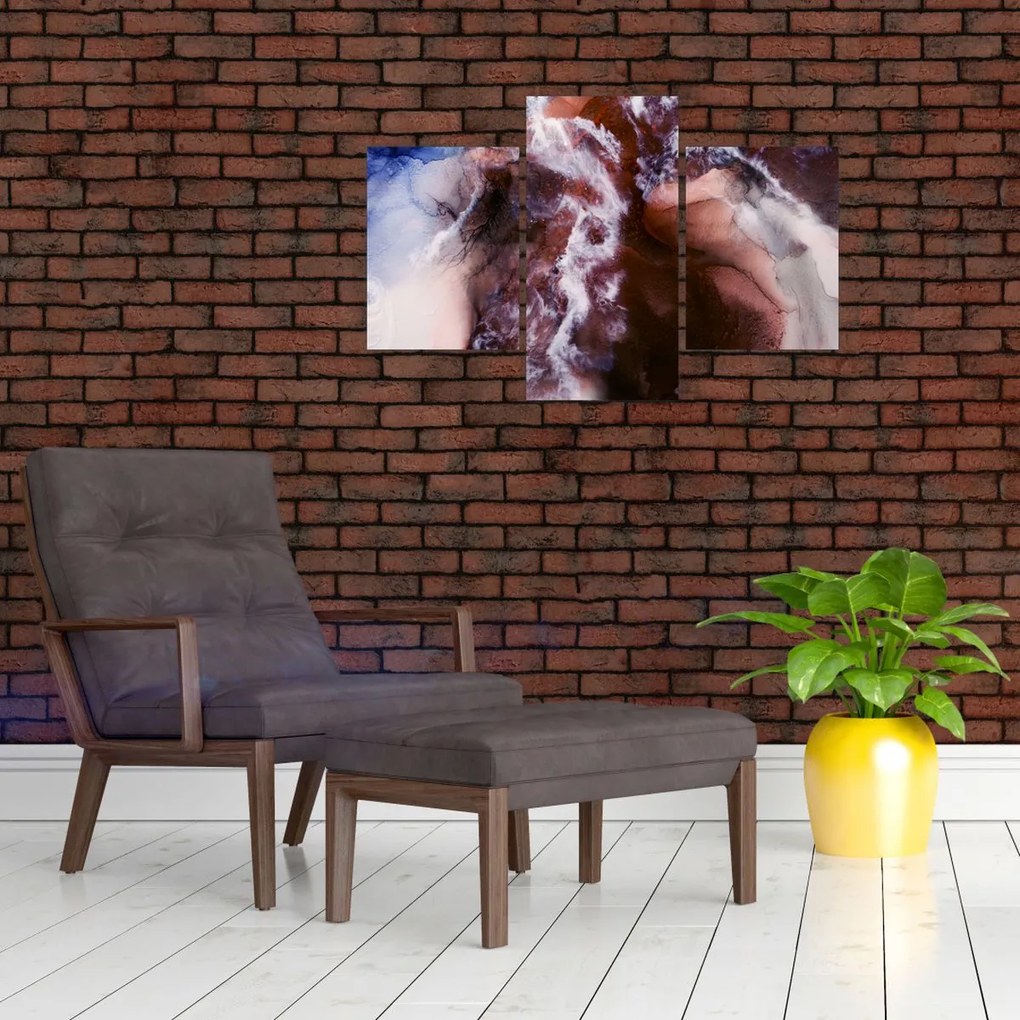 Kép - Lila márvány N⁰3 (90x60 cm)