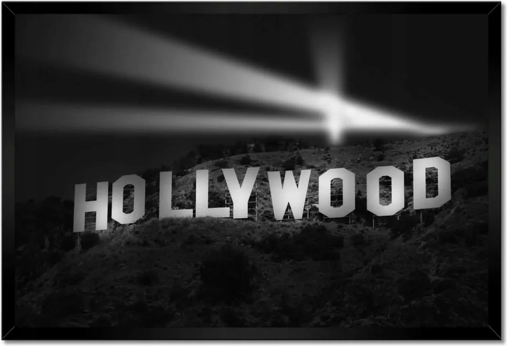 Poszterek keretben 60x40 Hollywood Felirat