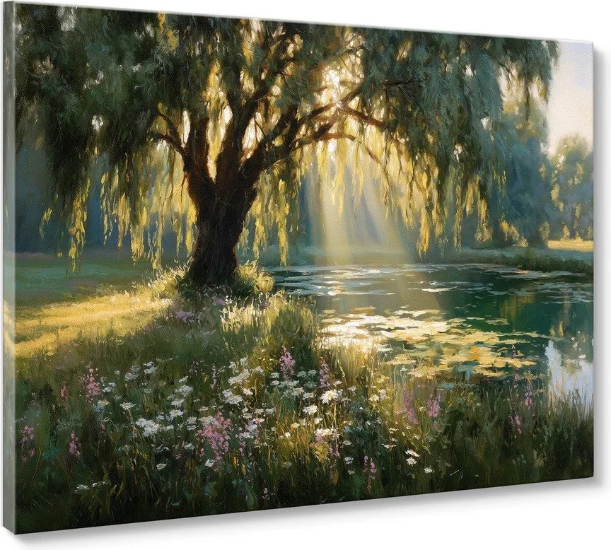 Kép 113x85 cm Sunlit Willow – Styler