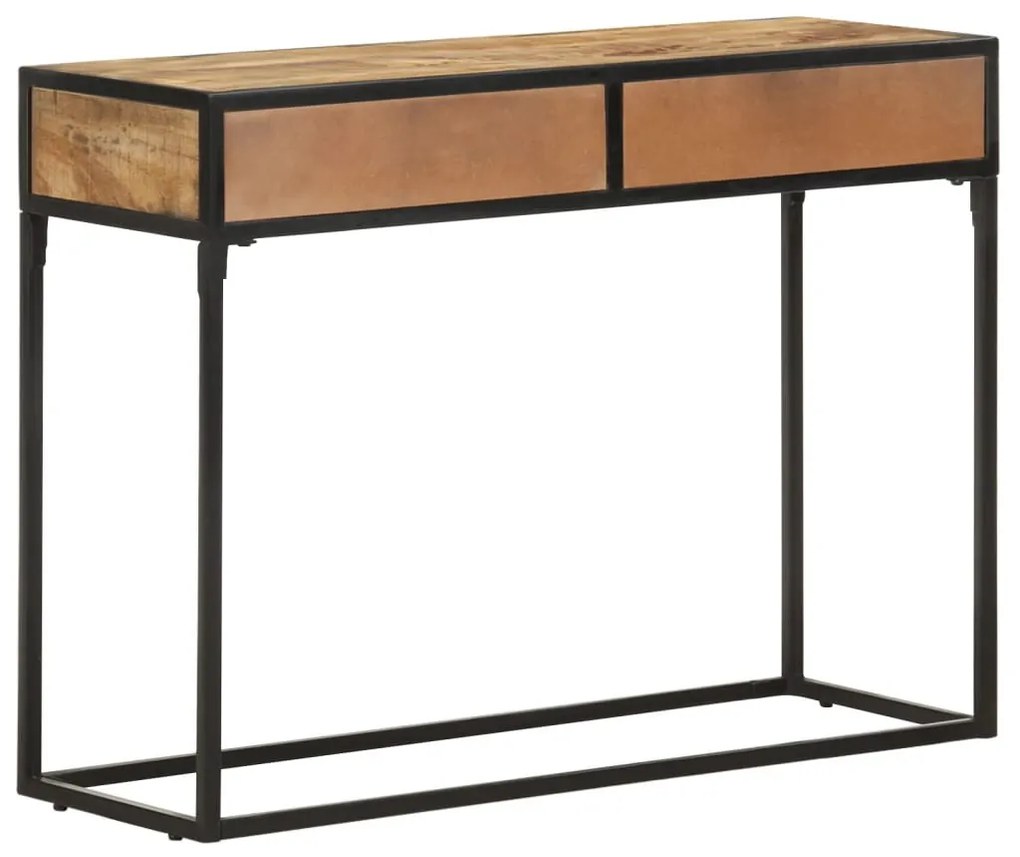 tömör mangófa tálalóasztal 100 x 35 x 75 cm