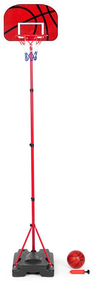 Gyerek kosárlabda palánk állítható magasságú, labdapumpával