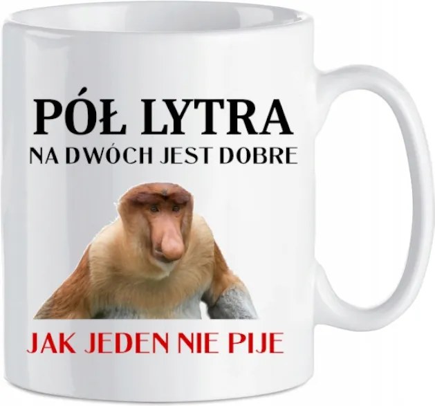 Bögre nyomott mintás féllyukú kétrészes Ajándék