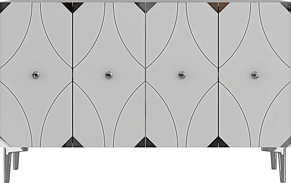 Alfa 120 - White, Silver