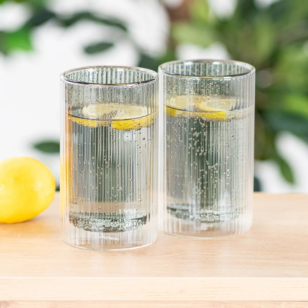 4Home Haze Hot&Cool hőálló pohár 400 ml, 2 db