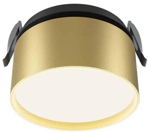 DL024-12W-DTW-BMG Onda Alumínium Süllyesztett Lámpa Fekete Színű LED 12 W 2200-4000 Kelvin 620 Lumen IP20