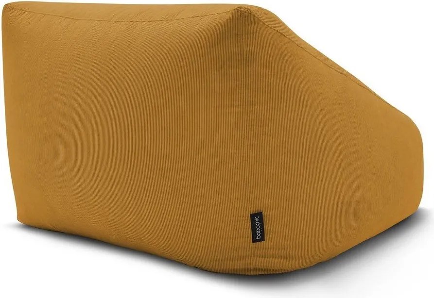 Sárga kordbársony babzsákfotel Lilibet – Bobochic Paris