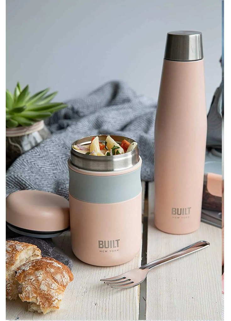 BUILT duplafalú hőtartó termosz és ételtermosz combo Mindful