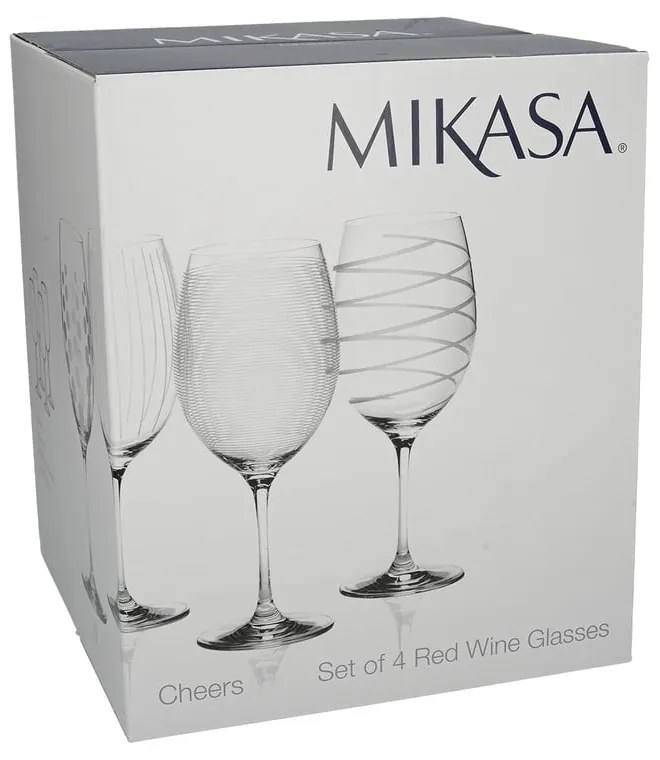 Cheers 4 db-os borospohár készlet, 685 ml - Mikasa