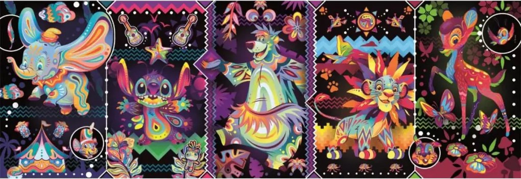 Disney Classics Joy 1000 db-os panoráma puzzle Clementoni