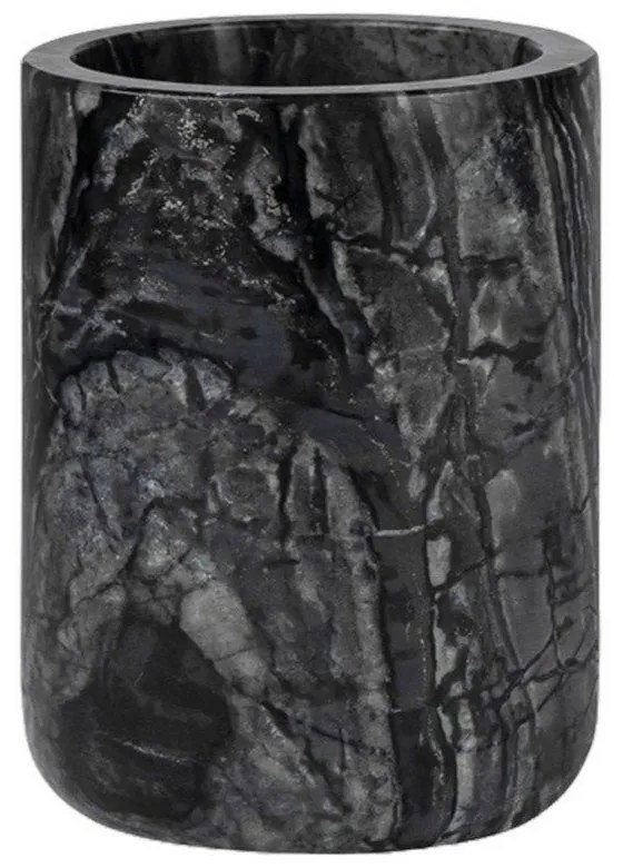 Fekete márvány fogkefetartó pohár Marble – Mette Ditmer Denmark