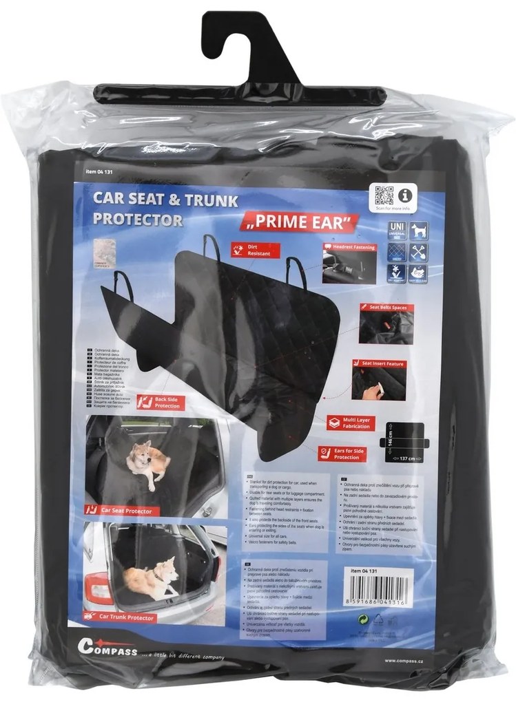 Compass Prime ear védőtakaró autóba, 137 x 146 cm