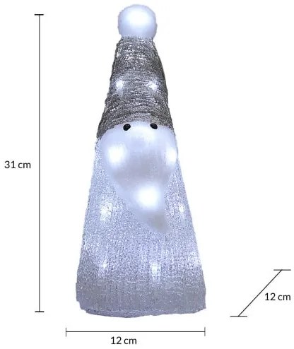 monzana® Karácsonyi manó LED világítással
