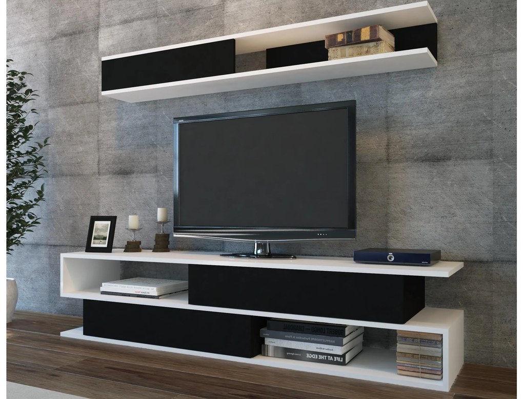 Nappali fal Simpsonic (fehér + fekete) . 1102575