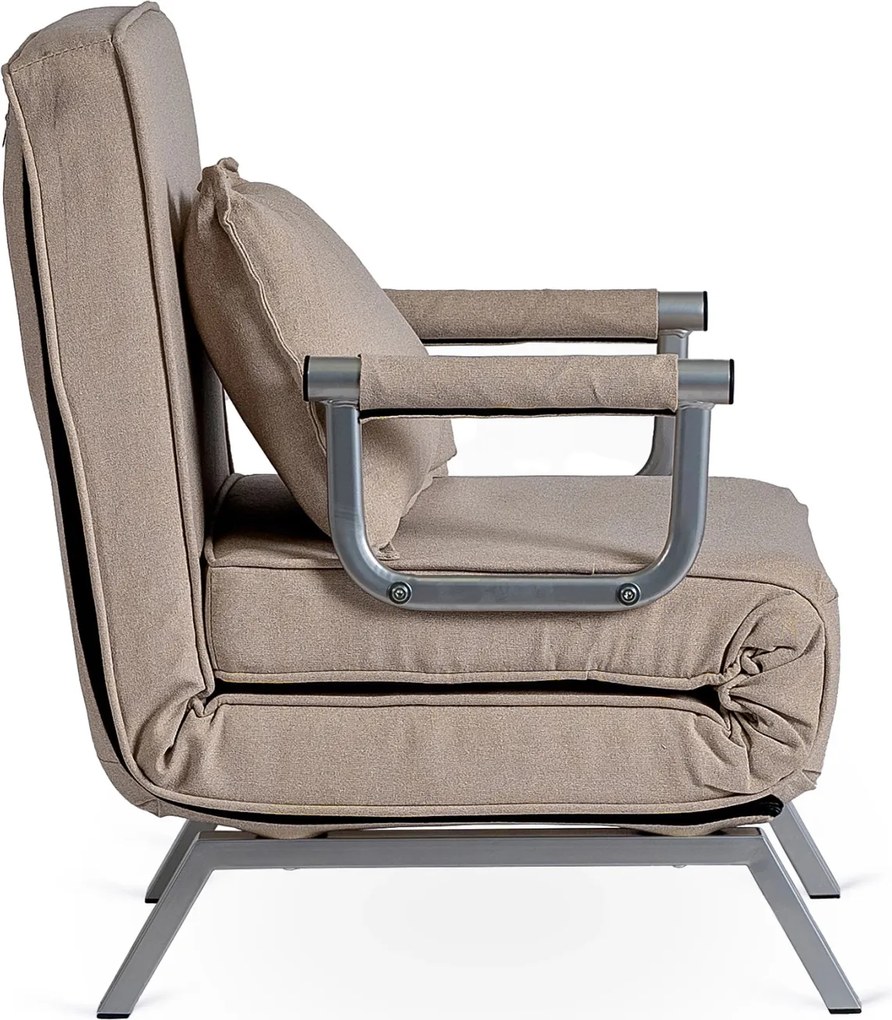 Dönthető fotel bézs, BART