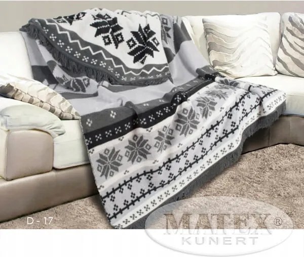 Moreno pamut takaró, rojtokkal, 150x200-as méret