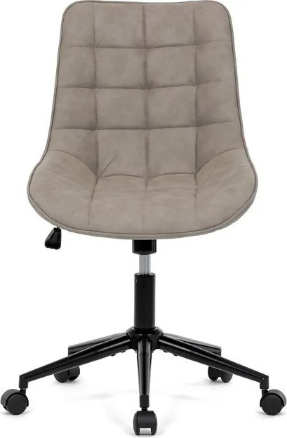 Állítható magasságú bézs szövet irodai szék. KA-V3120 LAN3