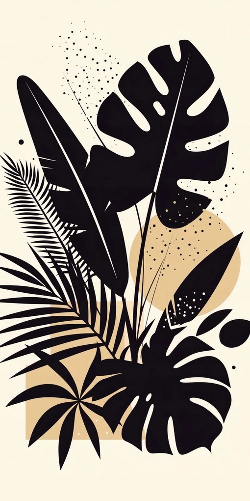 Poszter 50x100cm Trópusi paradicsom