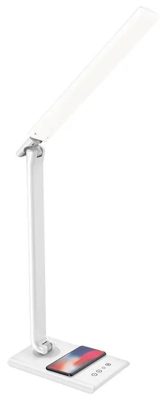 NEDES LED Dimmelhető érintős lámpa vezeték nélküli töltéssel MEGGIE LED/8W/230V + USB ND3297