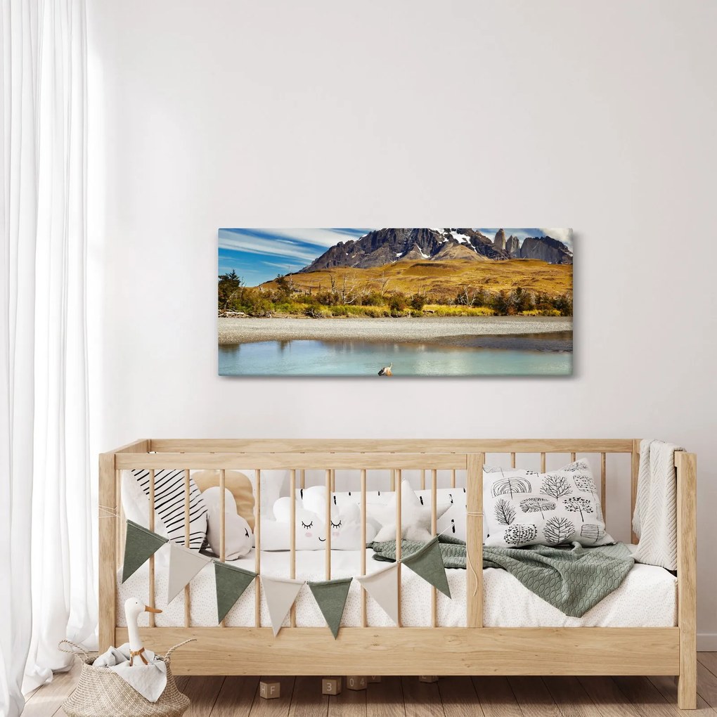 Kép - Torres del Paine Nemzeti Park (120x50 cm)