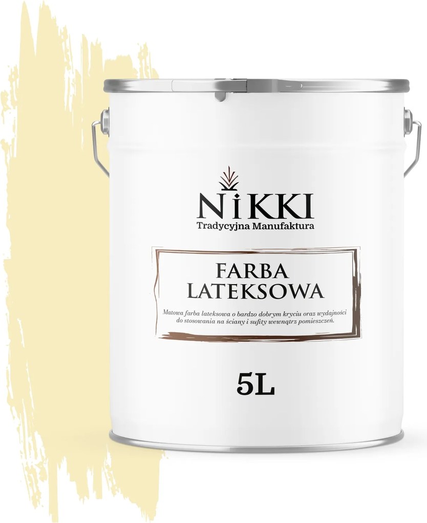 Latex Falfesték Kanári Színű H6981 5L Mély Matt Falfesték