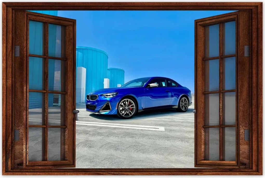 Poszterek 120x80 Kék Bmw Autó