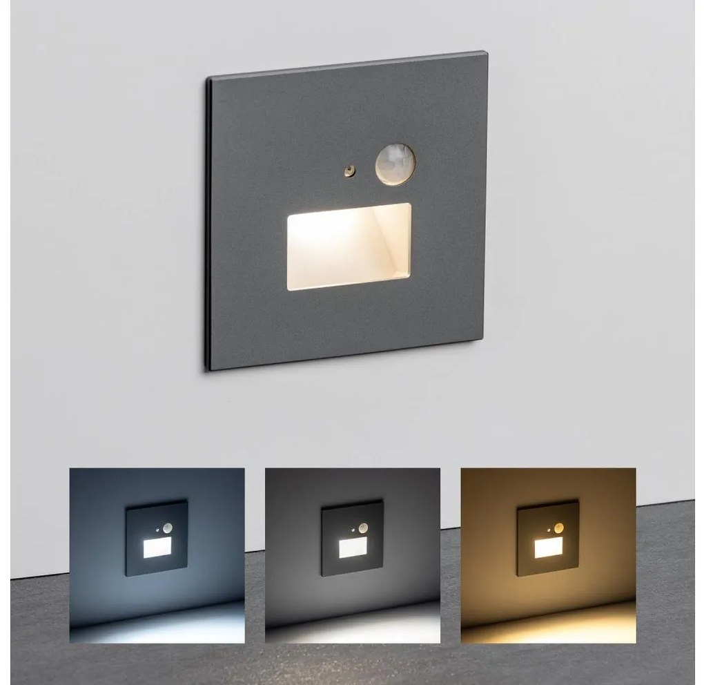 LED lépcsővilágító lámpa beépített mozgásérzékelővel LED/1,5W/230V 3000/4000/6500K