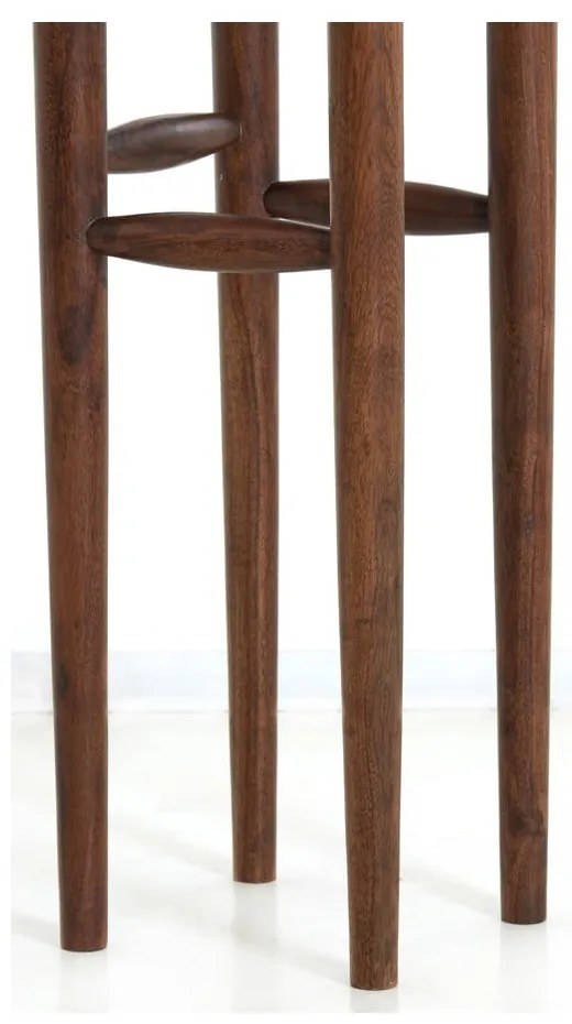 Akácfa tárolóasztal 42x42 cm Qiano – Light &amp; Living