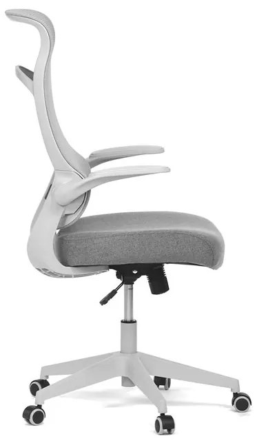 Szürke Hálós Irodai Szék, Hinta Mechanikával. KA-A182 GREY