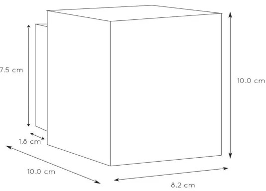 Lucide 23253/01/31 - Fali lámpa XERA 1xG9/42W/230V fehér