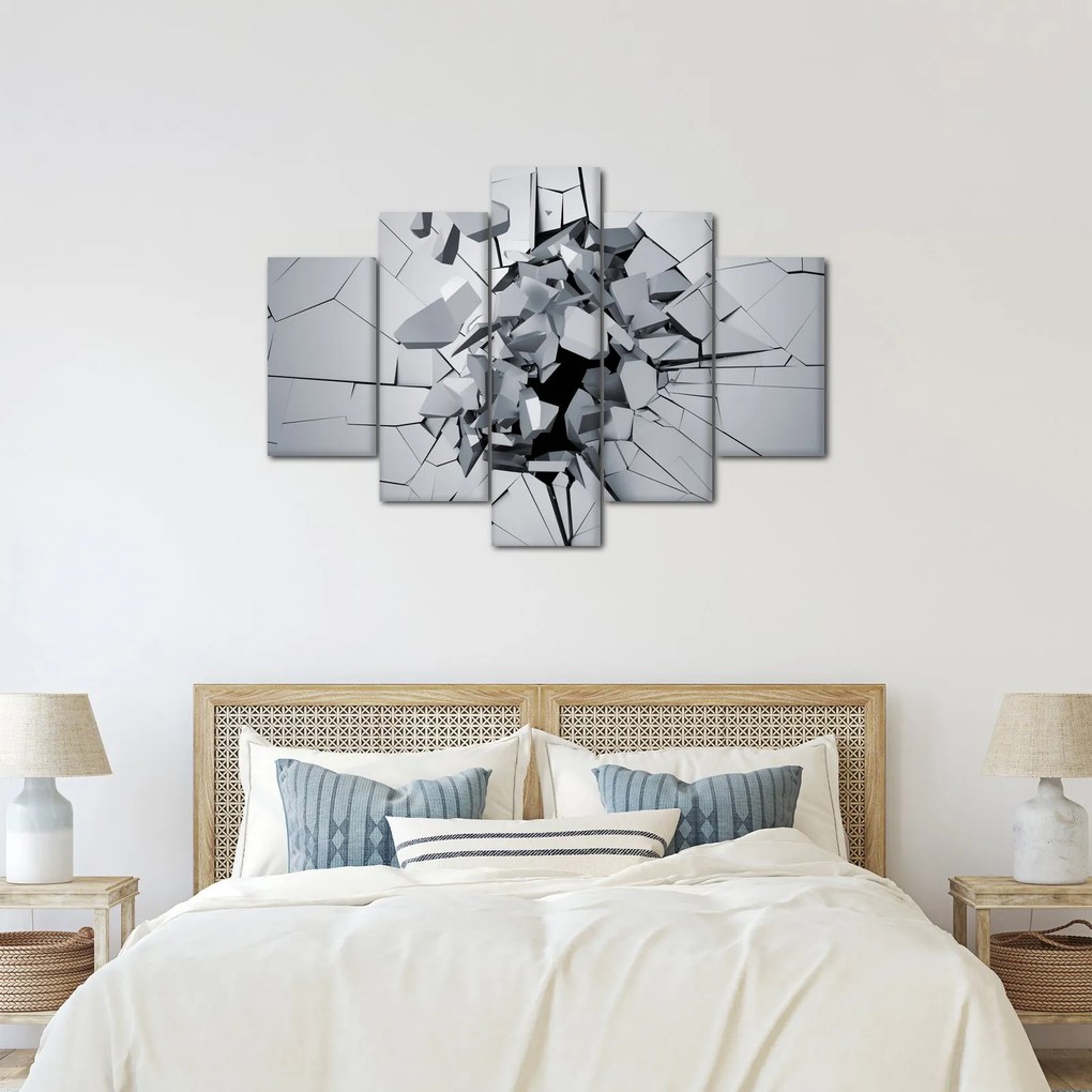 3D absztrakciós kép (150x105 cm)