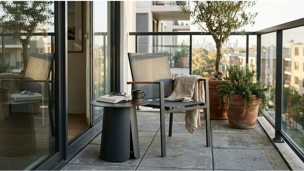 Alumínium kerek kerti kisasztal ø 45 cm Bryan – Bizzotto