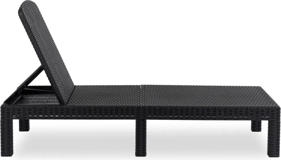 Fotel Ogrodowy ARIZONA Czarny Technorattan