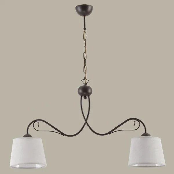 Jupiter 1360 - KM 2 V - Csillár láncon KAMELIA 2xE27/60W/230V