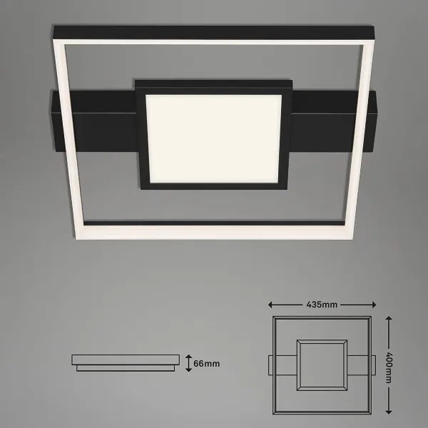 Briloner 3028-015 - LED Dimmelhető mennyezeti lámpa FRAME LED/38W/230V