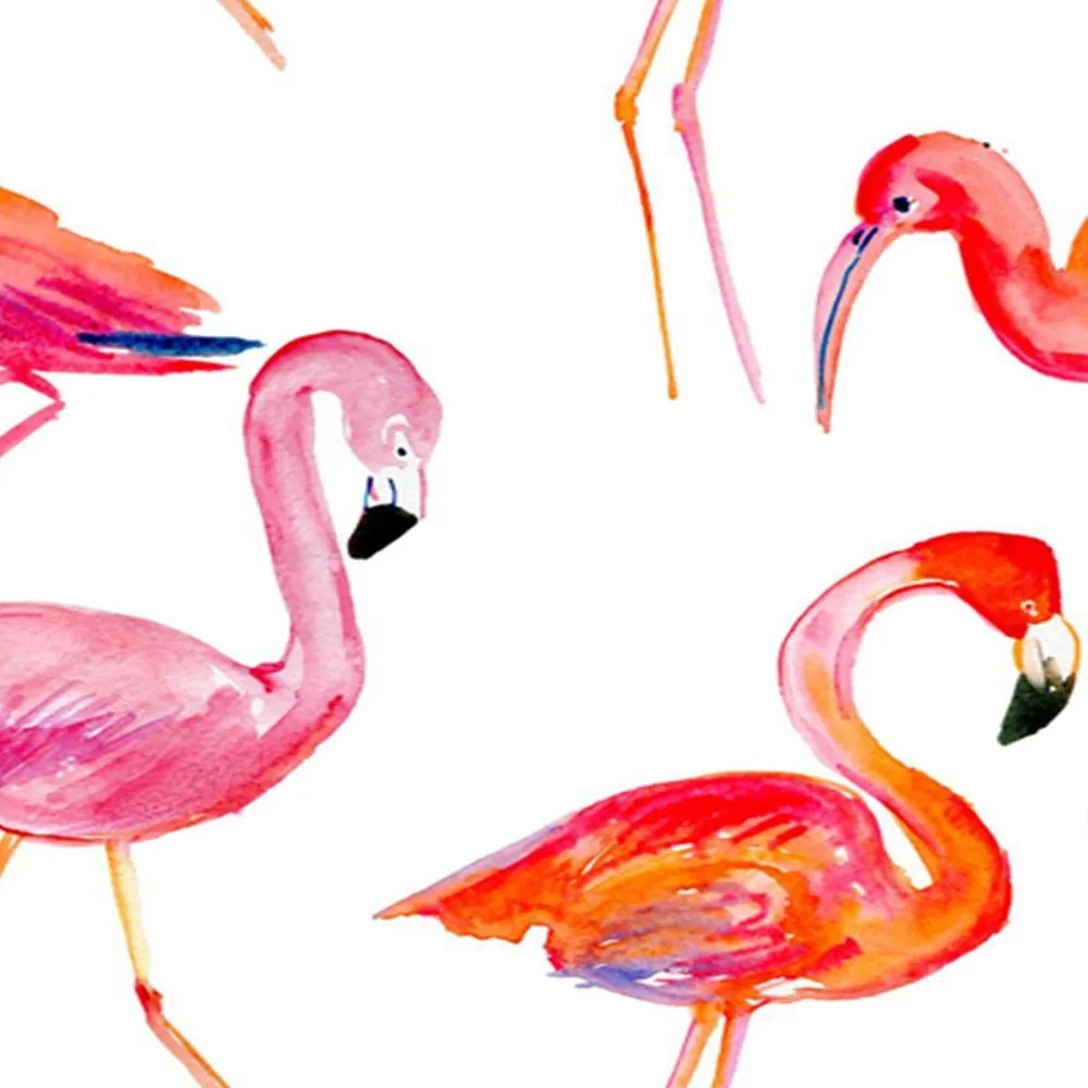 Gario Paraván Flamingók Méret: 145 x 170 cm, Kivitelezés: Klasszikus paraván