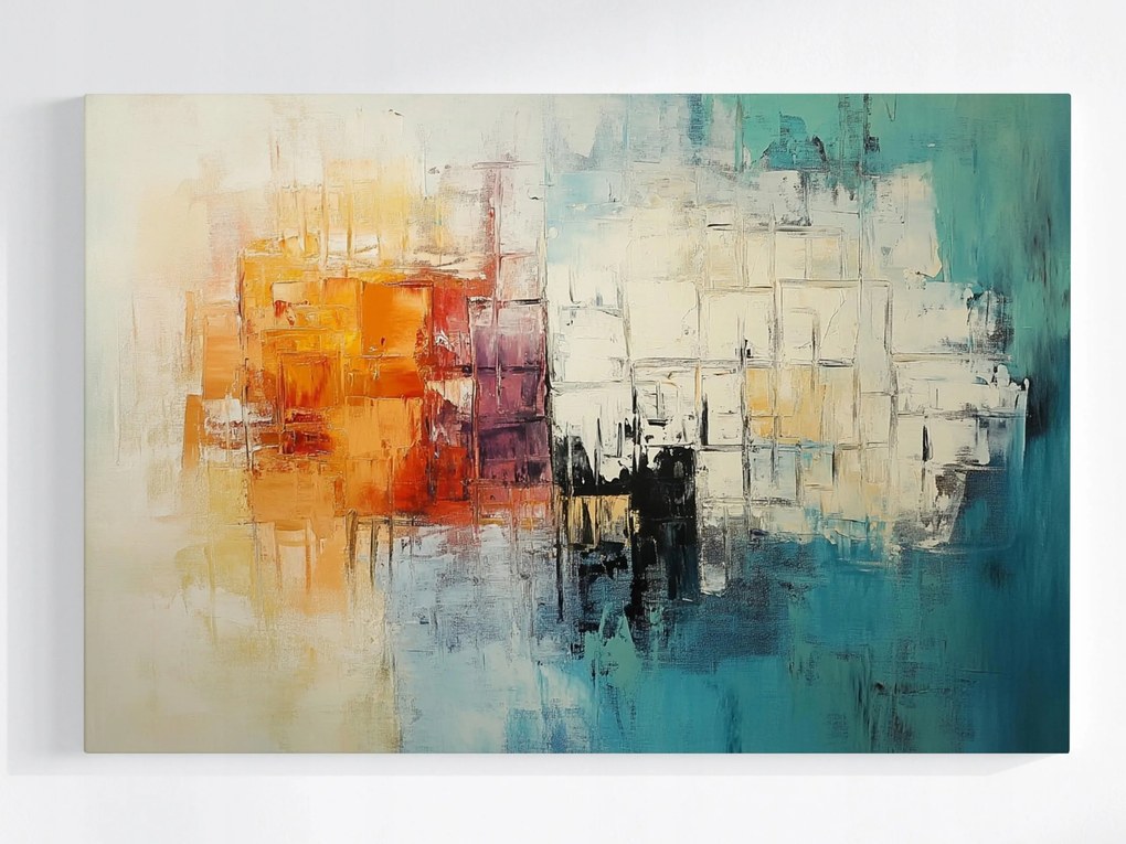 Poszter Színes Absztrakt Geometria Minimalizmus 60x40