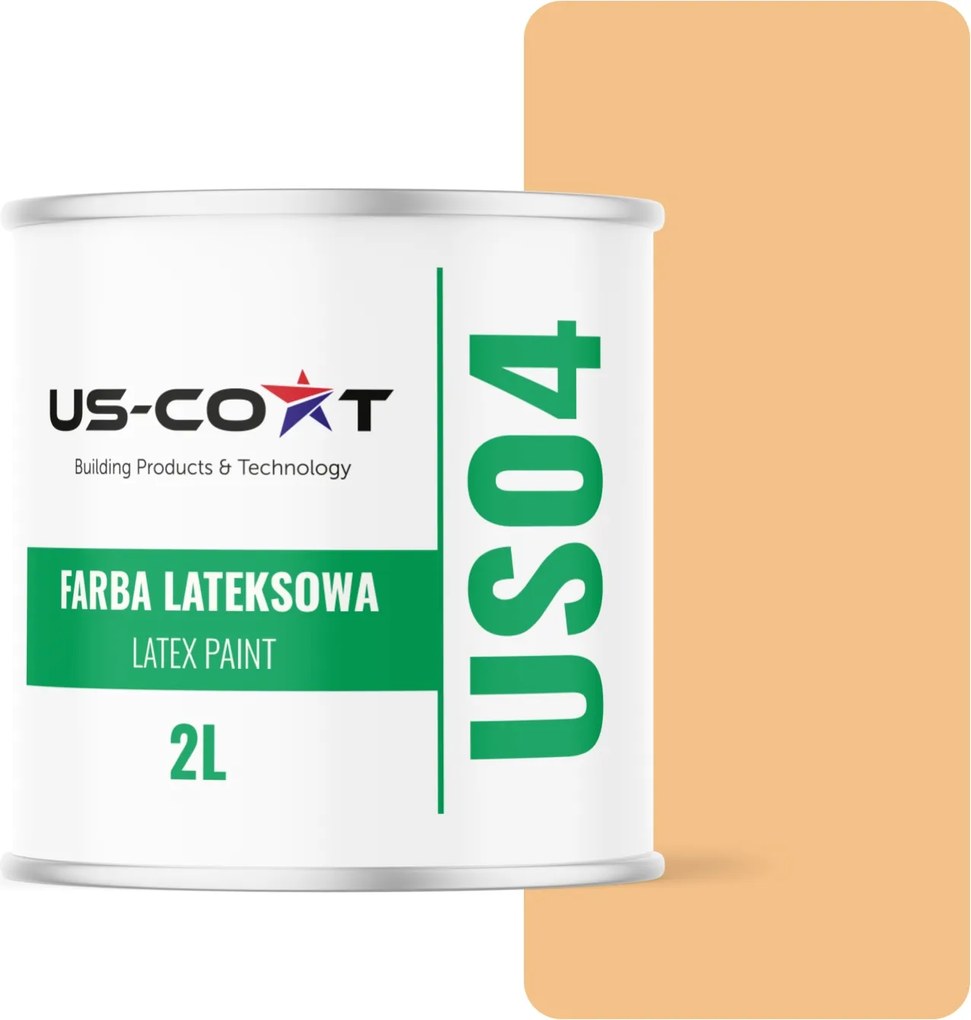 Latex Festék Narancssárga Színű Világos H5961 2L Matt Mennyezeti Falfesték