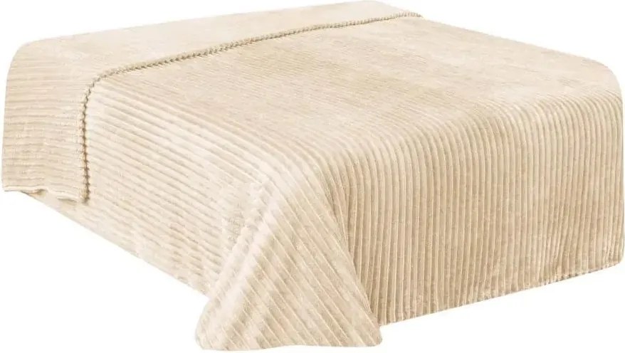 Verona bézs ágytakaró szett 160x210+2 fotel 70x160