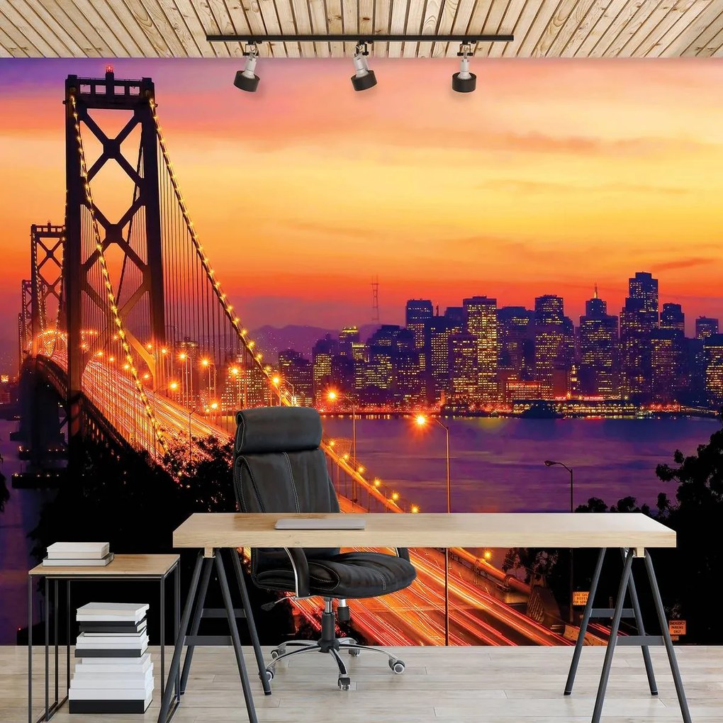 Fotótapéta - Golden Gate híd (152,5x104 cm)