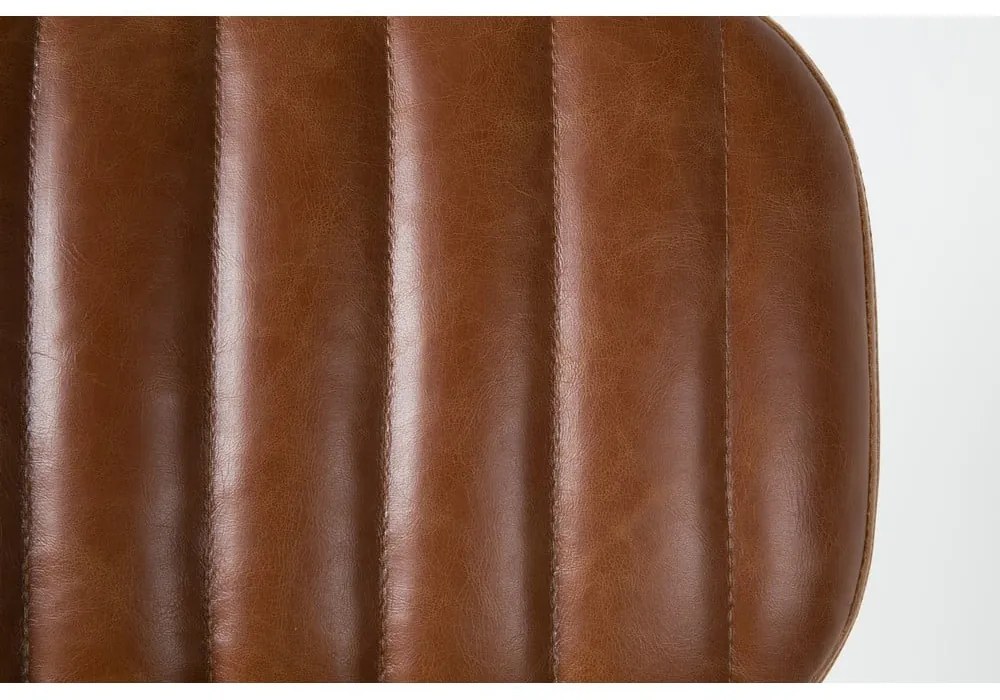 Konyakbarna étkezőszék Jake Worn – White Label