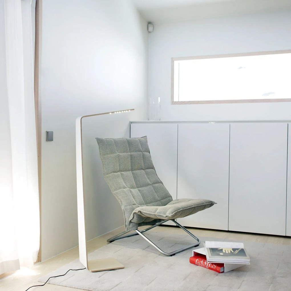 LED2 állólámpa, többféle változat - TUNTO Modell: natúr nyír, fehér színű