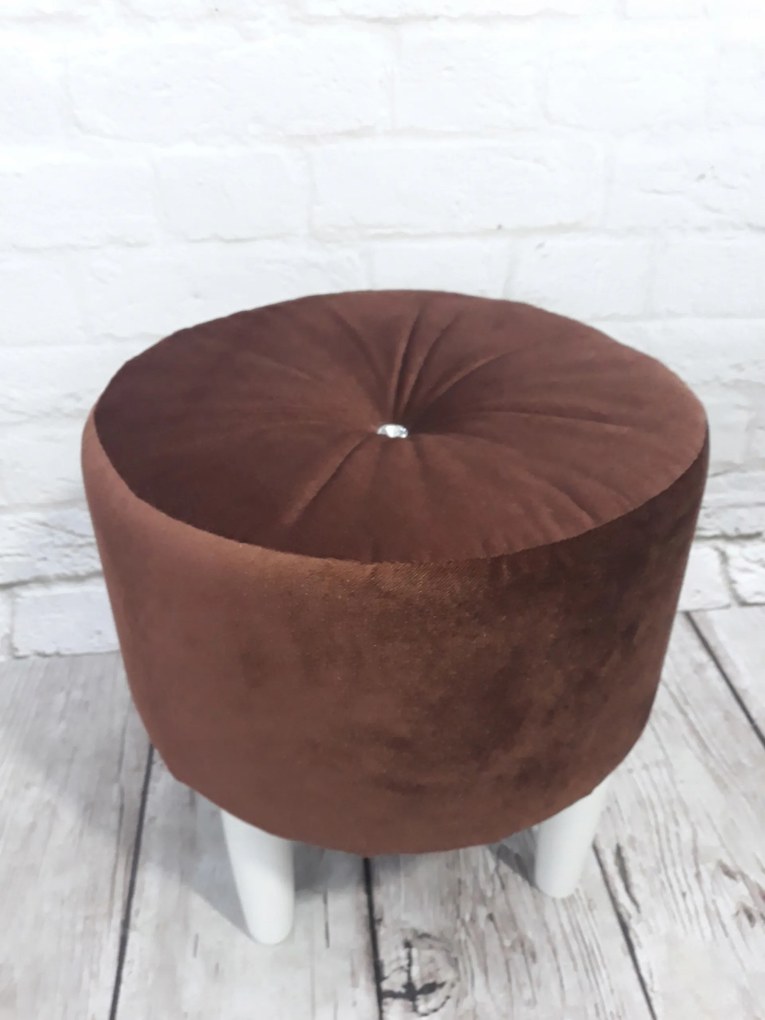 Pikírozott Szék, Lábtartó, Puff Fésülködő asztalhoz Szövet És Szín Választék