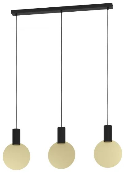 Eglo 900402 - LED Csillár zsinóron SARONA 3xGU10/4,5W/230V 3000K