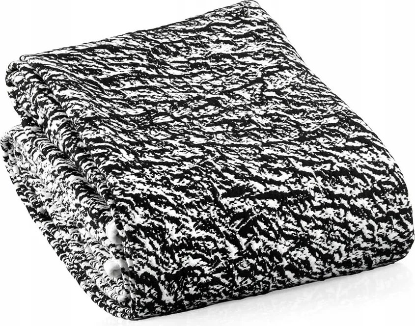 Monaco ágytakaró 150x230 fehér-fekete