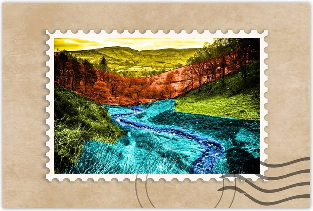 Poszterek 60x40 Hegyi táj Tájkép