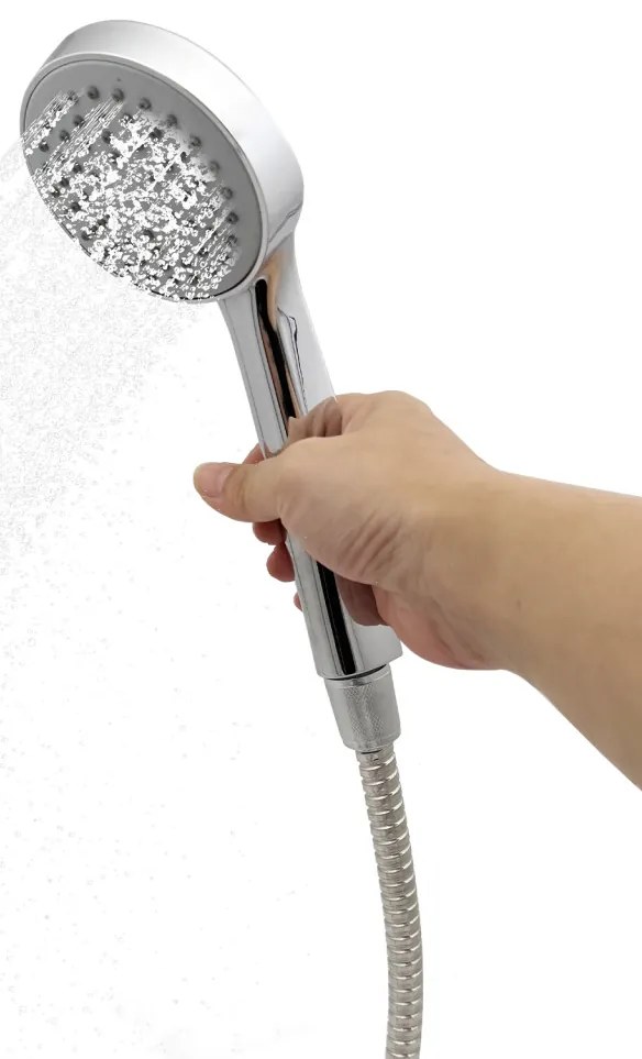 kültéri napenergia zuhany kézi zuhanyrózsával 217 cm 20 L
