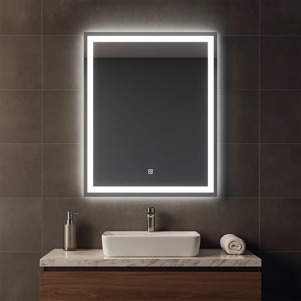 Div 80 tükör led világítással