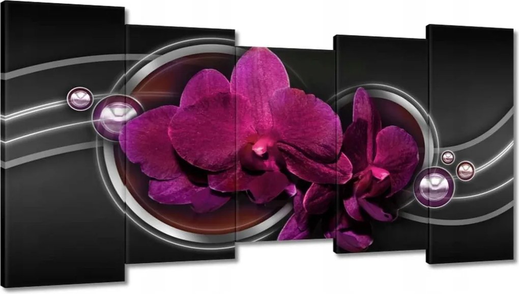 Vászonkép 150x80 Orchidea Virág Virágok