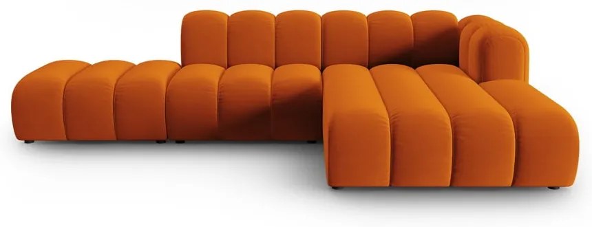 Narancssárga sarokkanapé (jobb oldali) Lupine – Micadoni Home